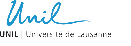 Logo Université de Lausanne Logo Université de Lausanne